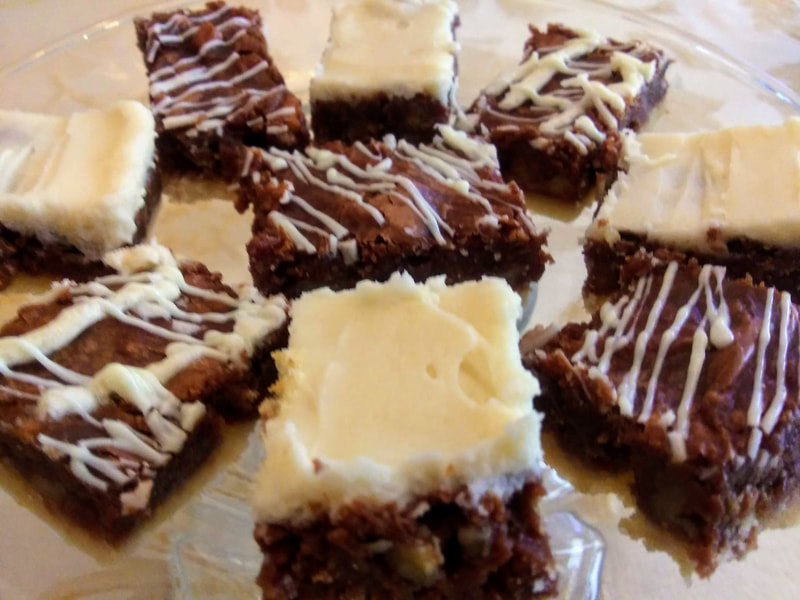 A new favorite chocolate layered cookie bar.
