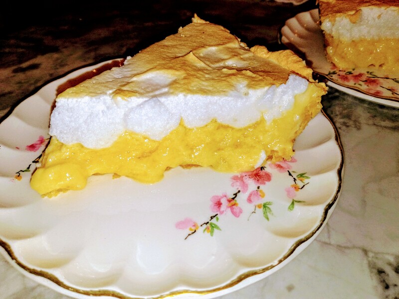 Time for lemon meringue pie.