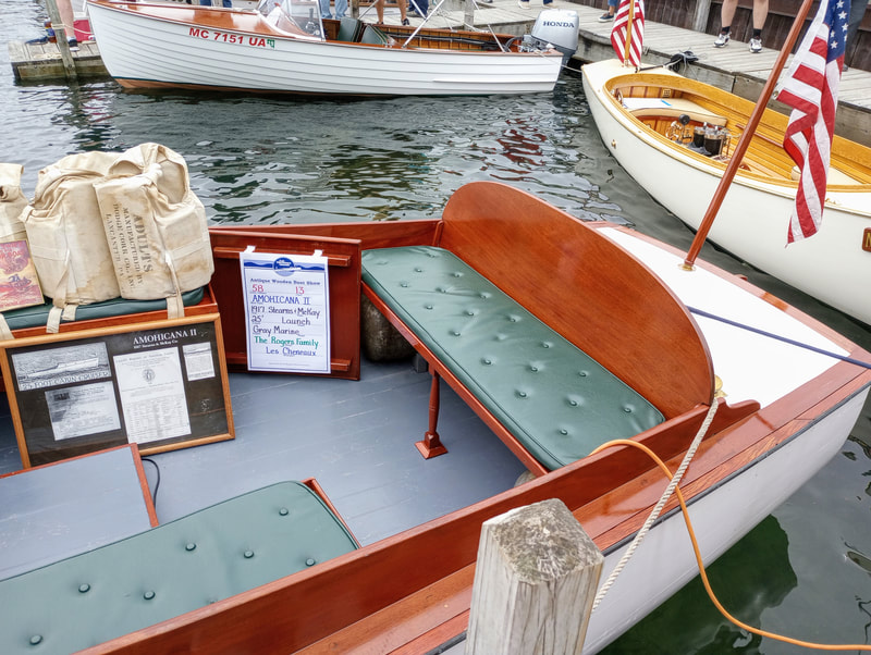 Every year in August, Hessel offers an incredible wooden boat and craft show at the marina.