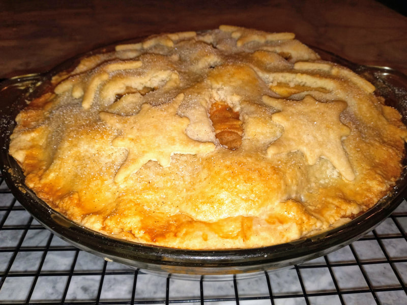 Grandma's secret recipe for deep dish apple pie.